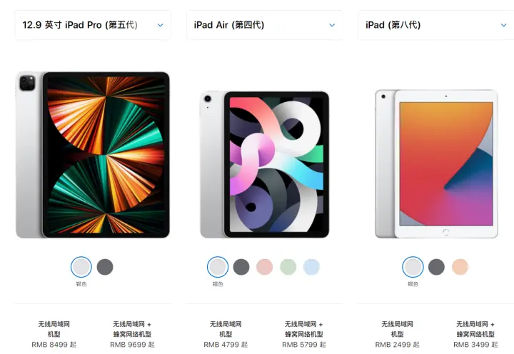 安卓版ipadproipadpro历代参数-第2张图片-太平洋在线下载